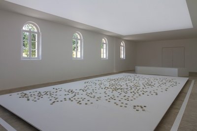 TERRE LOIRE,oeuvre de KôichiKurita à l’Abbaye Notre-Dame des Neiges