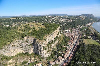 Massif Naturel vue aérienne
