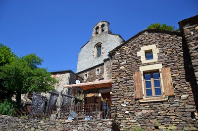 L'église de Thines et la Maison du Gerboul