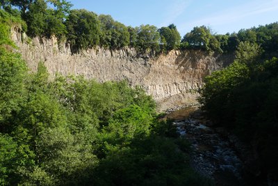 Les coulées basaltiques à Fabras, B. Begard