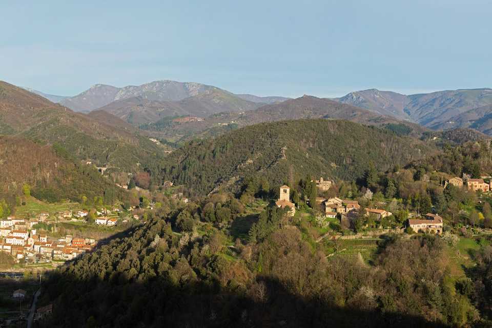 Vue aérienne du village et de Nieigles