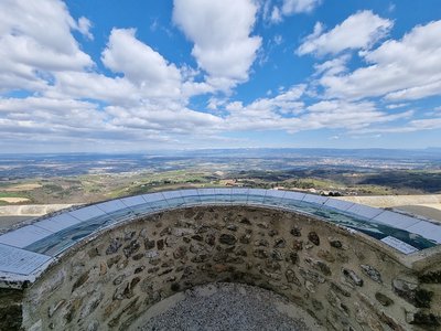 Vue du belvédère du Pic