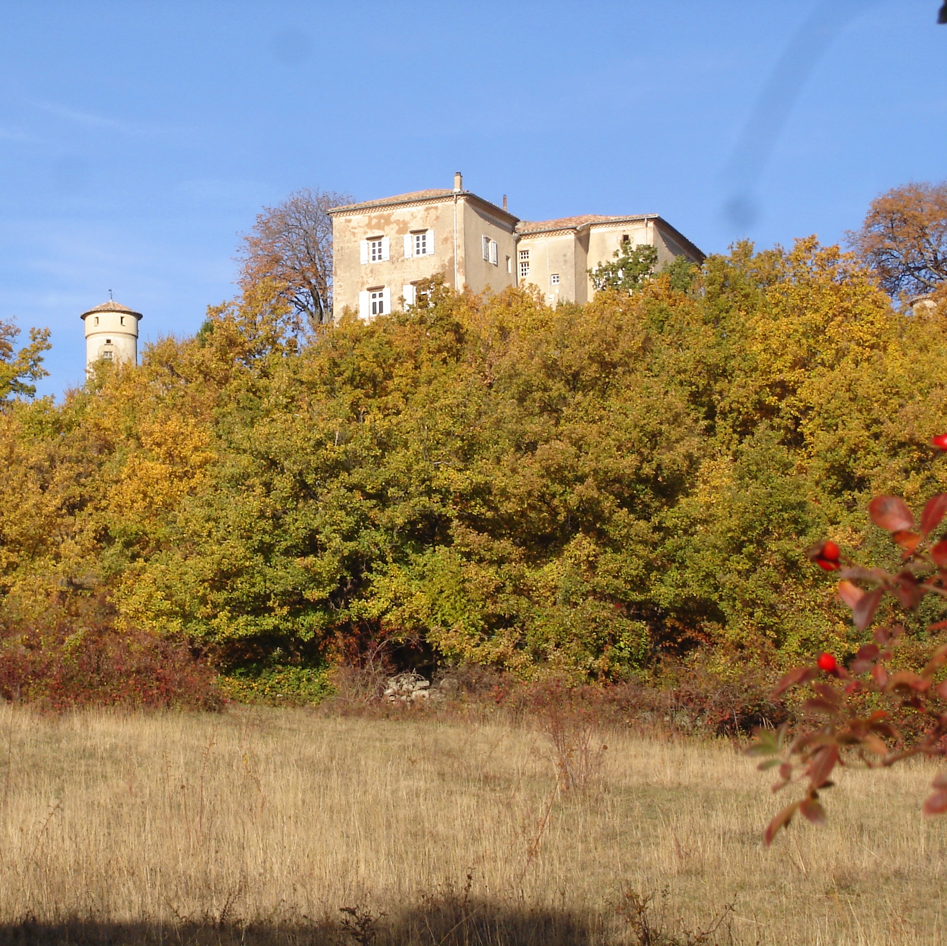 Vue sur le Château de Liviers