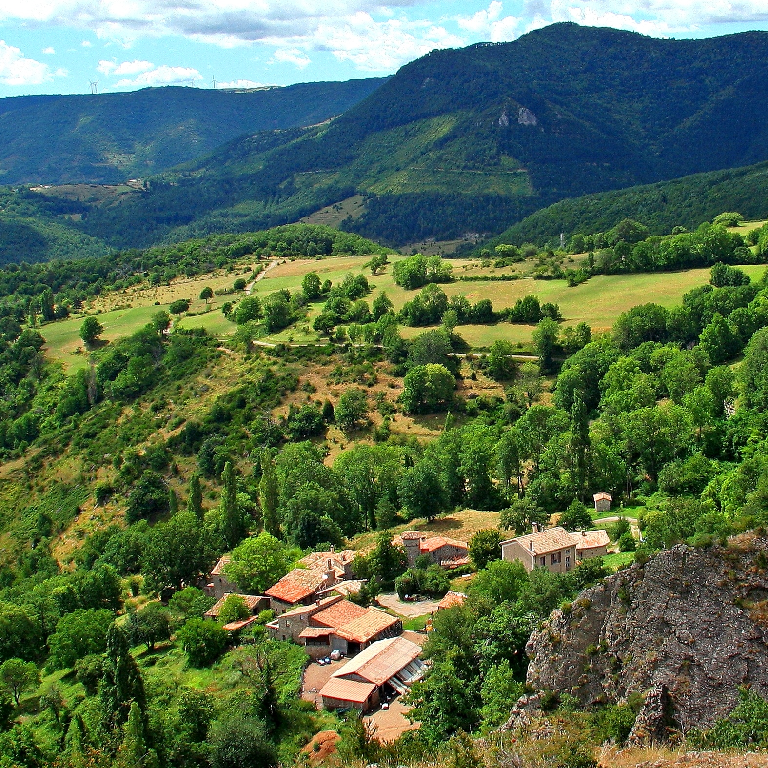 Le hameau Le Vabre