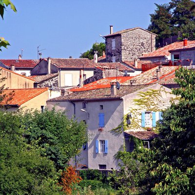 Vue sur le village d'Alissas