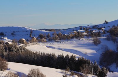 Mézilhac en hiver