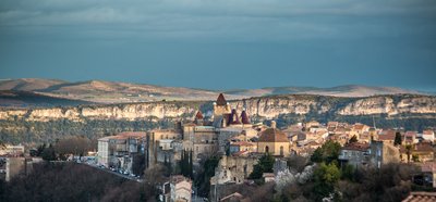 Aubenas depuis le Nord