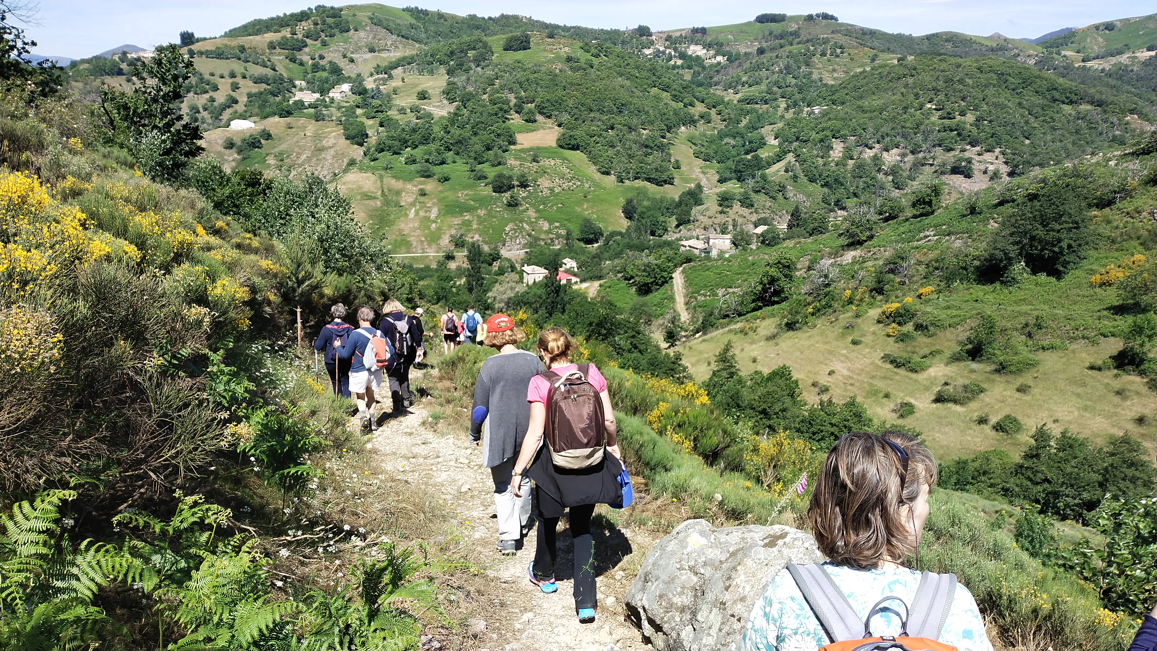 groupe sous le Coulet du Vernadel