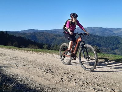 Cycliste VTT