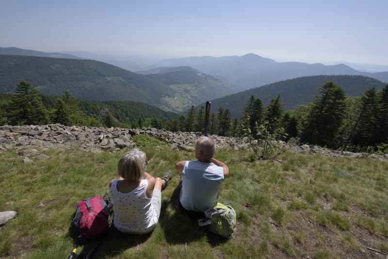 Vue depuis le Grand Felletin