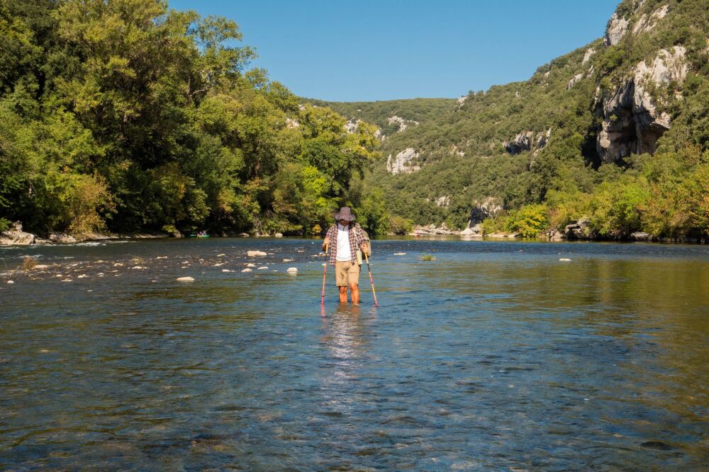 Un des passages à gué