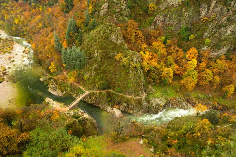 Pont du Diable vu du Belvedere